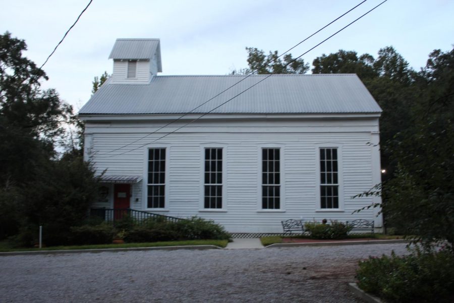 City of Daphne Old Methodist Church and Museum which is filled with the history of Daphne.